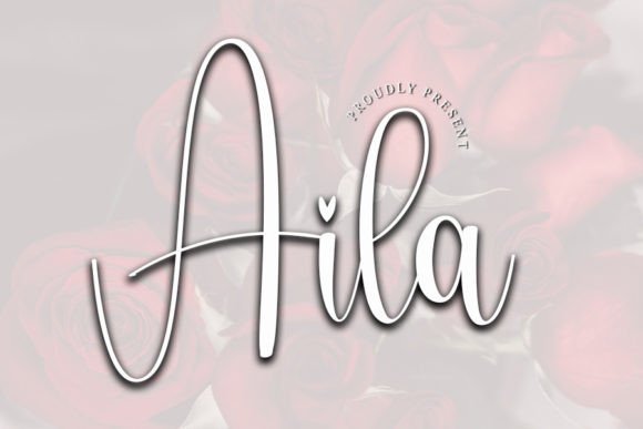 Aila Handwritten Font for Beautiful Craft Projects