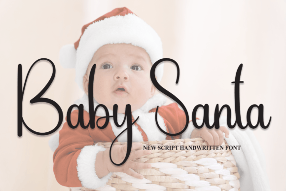 Baby Santa Font: A Friendly, Festive Script for Small Business Branding