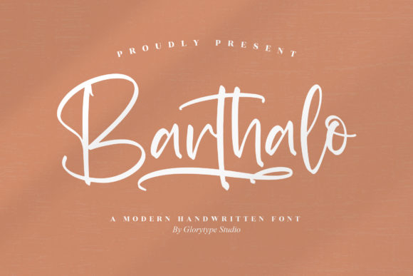 Barthalo: A Stylish Script Font That Feels Like a Design Secret