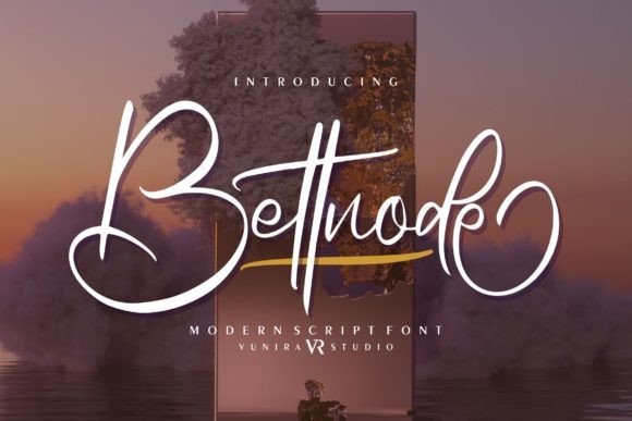 Bettnode: A Script Font That Earns Its Place