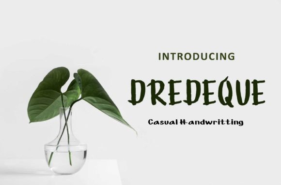 Dredeque: A Handwritten Font That Makes Your Brand Feel Human