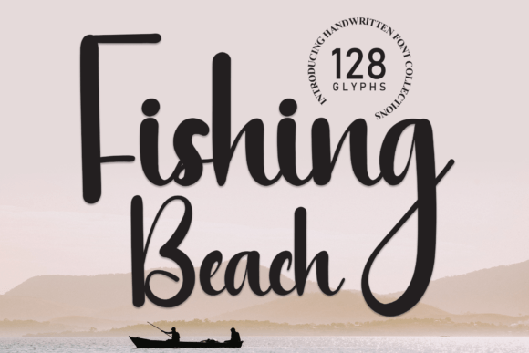 Fishing Beach Font: Elegant Script for Trusted Branding