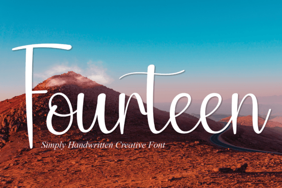 Fourteen: A Premium Script Font for Scroll-Stopping Campaigns