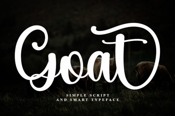 Goat: A Script Font That Makes Your Campaigns Feel Human