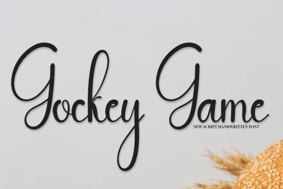 Gockey Game: A Sweet Handwritten Font for Makers