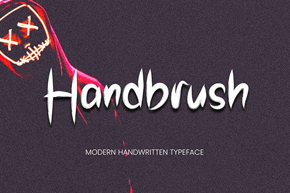 Handbrush Font: The Script Amp Typeface That Adds Warmth to Campaign Visuals