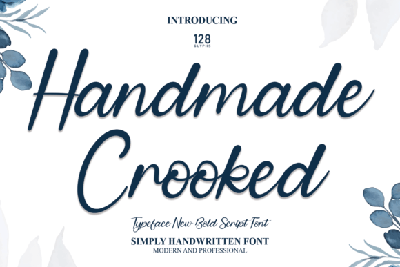 Handmade Crooked: A Script Font That Builds Brand Warmth