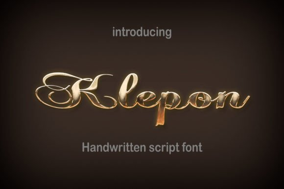 Klepon: A Modern Handwritten Font That Elevates Small Business Branding