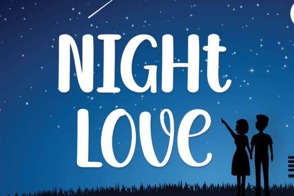 Night Love: A Friendly Handwritten Font for Real Small Businesses