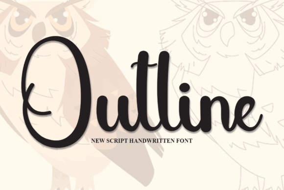 Outline: A Sweet Handwritten Font That Elevates Small Business Branding
