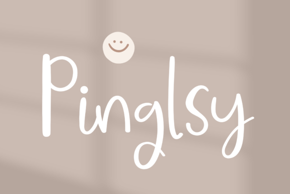 Pinglsy: A Whimsical Script Font for Handmade Charm