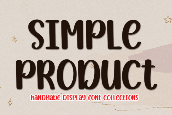 Simple Product: A Friendly Handwritten Font for Digital Warmth