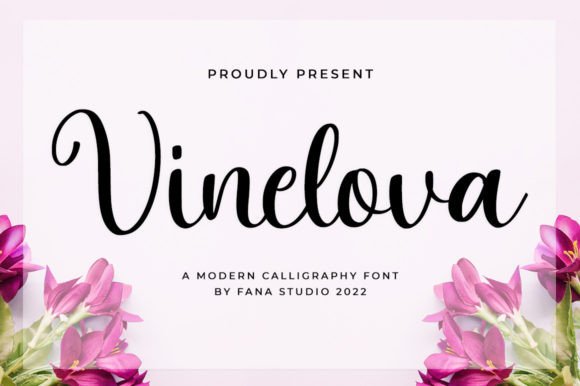 Vinelova Script: A Modern Script Font for Digital Branding