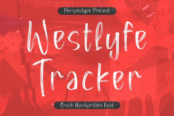 Westlyfe Tracker: A Brush Handwritten Font for Digital Branding