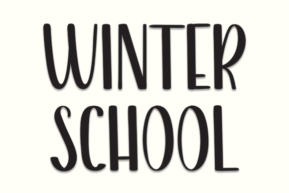 Winter School: A Script Font That Makes Campaigns Feel Warmer & Sharper