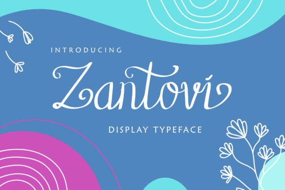 Zantovi: A Modern Script Font for Thoughtful Editorial Design